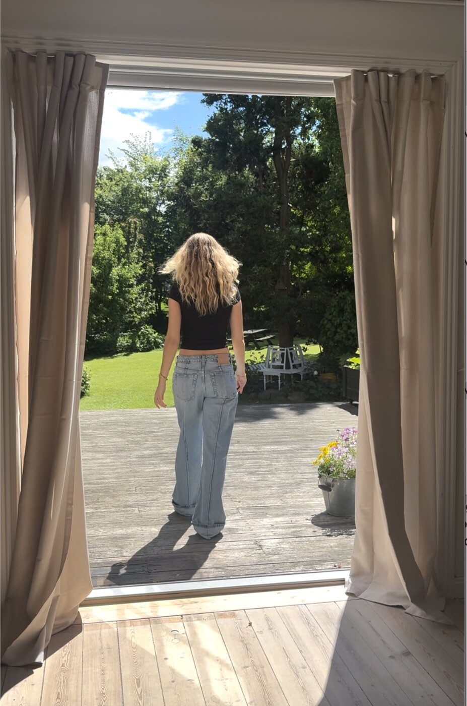 UGC foto — lifestyle på terrassen